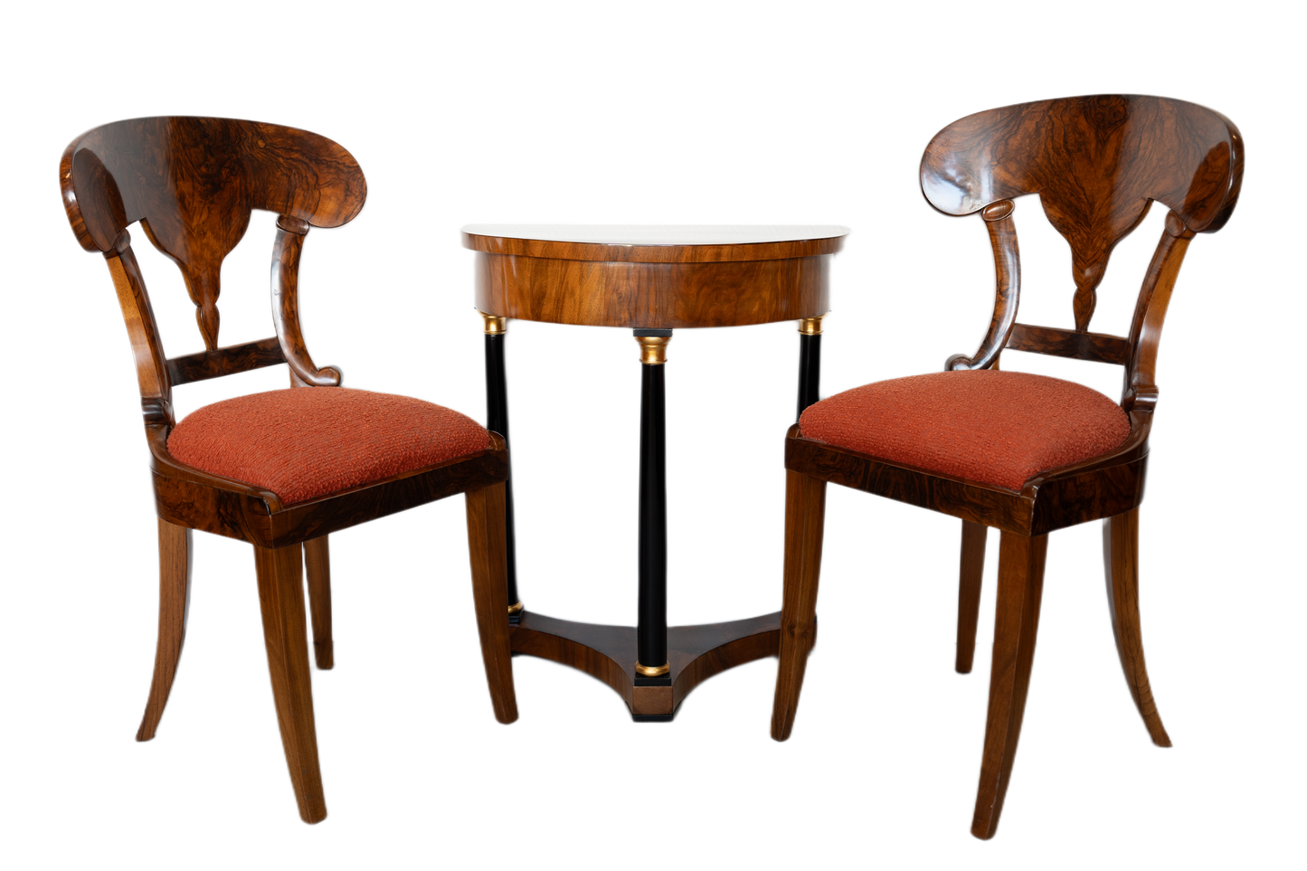Biedermeier-Stühle (6er Satz) (Schaufelstühle)
